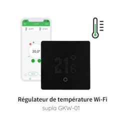 Thermostat Wi-Fi Noir|sfh|21096c22bd5f|