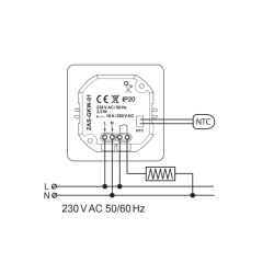 Thermostat Wi-Fi Noir|sfh|e90b90b4d755|