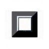 PLAQUE ZAMA 44 CARREE NOIR ABSOLU 2 MODULES|sfh|1c49f53ef7a0|