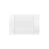 PLAQUE SMART 44 TOUCH RECTANGULAIRE BLANC EFFET BRILLANT JUSQU'À 7 COMMANDES 4 MODULES|sfh|8570a989c89a|