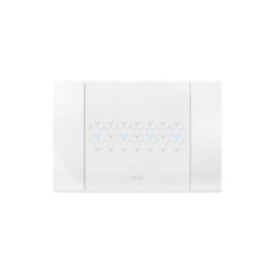 PLAQUE SMART 44 TOUCH RECTANGULAIRE BLANC EFFET BRILLANT JUSQU'À 7 COMMANDES 4 MODULES|sfh|0279635c9ac7|