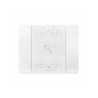 PRISE COULISSANTE SMART 44 TOUCH RECTANGULAIRE BLANC EFFET BRILLANT 3 MODULES|sfh|85566a0abab1|