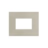 PLAQUE SMART 44 RECTANGULAIRE GRIS TAUPE EFFET MAT 3 MODULES|sfh|bdaed5ea7460|