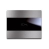 PLAQUE TOUCH 44 RECTANGULAIRE POUR PRISE COULISSANTE ALUMUNIUM NATUREL BROSSÉ|sfh|995c94a31a46|