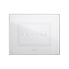 PLAQUE VERA 44 TOUCH RECTANGULAIRE BLANC 3 MODULES 3 COMMANDES|sfh|4a3cb9416d9a|