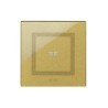 PLAQUE VERA 44 TOUCH CARRÉE GOLD 2 MODULES 1 COMMANDE|sfh|1dc0b4a23cc9|