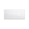 PLAQUE VERA 44 TOUCH RECTANGULAIRE BLANC 7 MODULES 4 COMMANDES|sfh|95691a788b05|