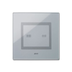 PLAQUE VERA 44 TOUCH RECTANGULAIRE GRIS OPAQUE 3 MODULES 2 COMMANDES|sfh|10541d35871e|