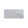 PLAQUE VERA 44 TOUCH RECTANGULAIRE GRIS OPAQUE 7 MODULES 4 COMMANDES|sfh|2108721e9ddc|