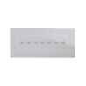 PLAQUE VERA 44 TOUCH RECTANGULAIRE GRIS OPAQUE 7 MODULES 7 COMMANDES|sfh|0fdad386630e|
