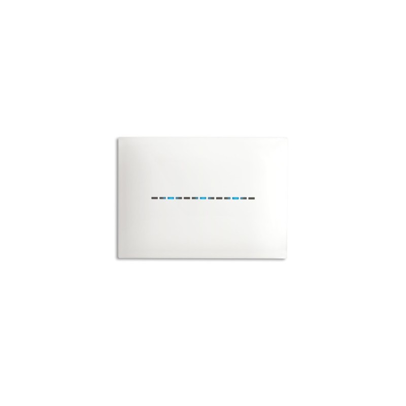 PLAQUE YOUNG TOUCH 44 RECTANGULAIRE BLANC TOTAL 3 MODULES|sfh|a5206221a4db|