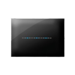 PLAQUE YOUNG TOUCH 44 RECTANGULAIRE GRIS ANTHRACITE 3 MODULES|sfh|f865aeecc798|