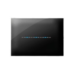 PLAQUE YOUNG TOUCH 44 RECTANGULAIRE GRIS ANTHRACITE 3 MODULES|sfh|f6ad1127fd11|