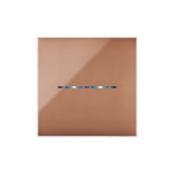 PLAQUE YOUNG TOUCH 44 CARRÉE MARRON 2 MODULES|sfh|71979bec208f|