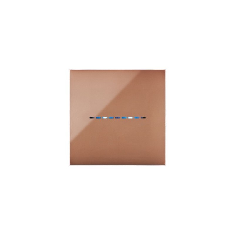 PLAQUE YOUNG TOUCH 44 CARRÉE MARRON 2 MODULES|sfh|71979bec208f|
