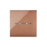 PLAQUE YOUNG TOUCH 44 CARRÉE MARRON 2 MODULES|sfh|71979bec208f|