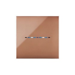PLAQUE YOUNG TOUCH 44 CARRÉE MARRON 2 MODULES|sfh|d7473eff645b|