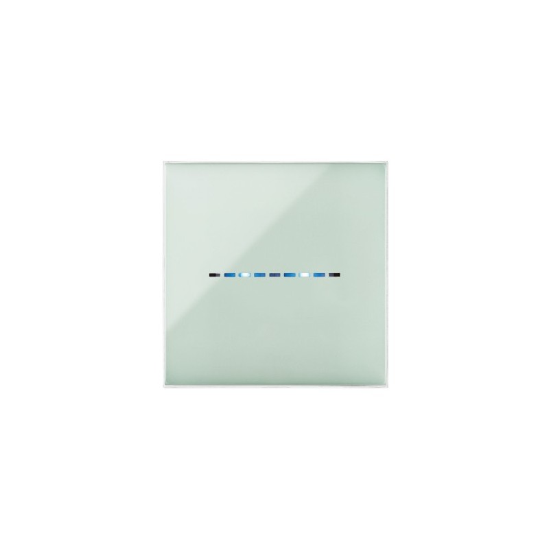 PLAQUE YOUNG TOUCH 44 CARRÉE VERT SAUGE 2 MODULES|sfh|c99c266bc4df|