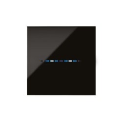 PLAQUE YOUNG TOUCH 44 CARRÉE NOIR ABSOLU 2 MODULES|sfh|d42b9cf74e45|