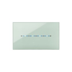 PLAQUE YOUNG TOUCH 44 RECTANGULAIRE VERT SAUGE 4 MODULES|sfh|d35752702389|