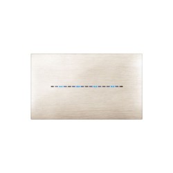 PLAQUE YOUNG TOUCH 44 RECTANGULAIRE BEIGE BROSSÉ 3D 4 MODULES|sfh|ae3750f76786|