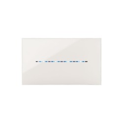 PLAQUE YOUNG TOUCH 44 RECTANGULAIRE IVOIRE 4 MODULES|sfh|f0d9fb4f656c|