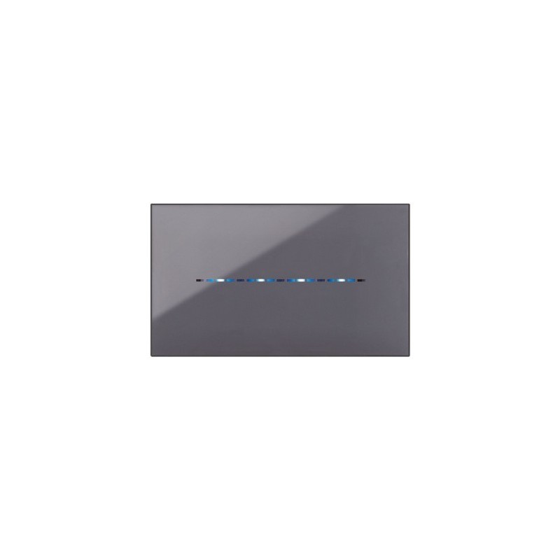 PLAQUE YOUNG TOUCH 44 RECTANGULAIRE GRIS CENDRÉ 4 MODULES|sfh|abdf51186cf5|