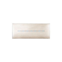 PLAQUE YOUNG TOUCH 44 RECTANGULAIRE BEIGE BROSSÉ 3D 7 MODULES|sfh|cb6c45c61101|