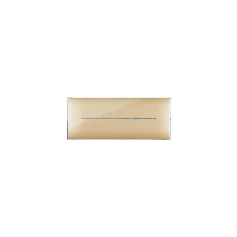 PLAQUE YOUNG TOUCH 44 RECTANGULAIRE DORÉ 7 MODULES|sfh|340c18078fa0|