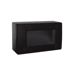 Boîte Apparente noir mat 4 modules|sfh|20ca582a41ea|