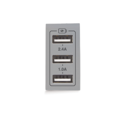 Chargeur USB Triple SYLVIA 43|sfh|74c536e6d54b|