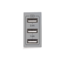 Chargeur USB Triple SYLVIA 43|sfh|ba6aa7116d2e|
