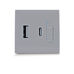 Chargeur USB ULTRA RAPIDE (PD) 20W TYPE A+C 2 MODULES SYLVIA 43|sfh|833f228bbd0a|