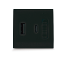 Chargeur USB ULTRA RAPIDE (PD) 20W TYPE A+C 2 MODULES NERA 43|sfh|c1f4ad24b88d|
