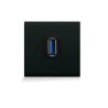 Prise passante USB 3.0 2 Modules NERA 43|sfh|2094bed38a35|