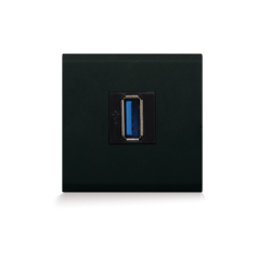 Prise passante USB 3.0 2 Modules NERA 43|sfh|8eeca888f204|