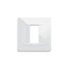 PLAQUE TECHNOPOLYMERE 44 CARRÉE BLANC 1 MODULE|sfh|2f54da494968|
