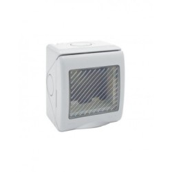 BOITE ETANCHE APPARENTE IP55 2 MODULES S45 BLANC|sfh|e671342f22cc|