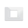 PLAQUE TECHNOPOLYMERE 44 RECTANGULAIRE BLANC 2 MODULES|sfh|214e14a6985f|