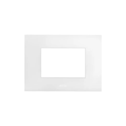 PLAQUE SMART EASY 44 RECTANGULAIRE BLANC MAT 3 MODULES|sfh|13549763fc21|