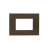 PLAQUE SMART EASY 44 RECTANGULAIRE BRONZE MAT 3 MODULES|sfh|150f82de3ddf|