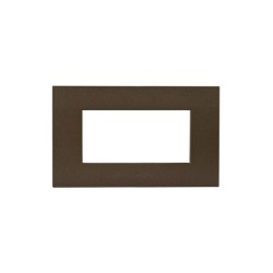 PLAQUE SMART EASY 44 RECTANGULAIRE BRONZE MAT 4 MODULES|sfh|098daef72cfe|