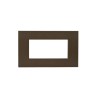 PLAQUE SMART EASY 44 RECTANGULAIRE BRONZE MAT 4 MODULES|sfh|098daef72cfe|