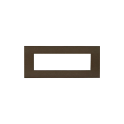 PLAQUE SMART EASY 44 RECTANGULAIRE BRONZE MAT 7 MODULES|sfh|b42165ac4157|