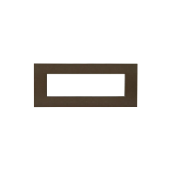 PLAQUE SMART EASY 44 RECTANGULAIRE BRONZE MAT 7 MODULES|sfh|cc709e19e127|
