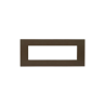 PLAQUE SMART EASY 44 RECTANGULAIRE BRONZE MAT 7 MODULES|sfh|cc709e19e127|