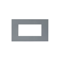 PLAQUE SMART EASY 44 RECTANGULAIRE GRIS MAT 4 MODULES|sfh|ee793b3a5ba8|