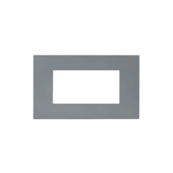 PLAQUE SMART EASY 44 RECTANGULAIRE GRIS MAT 4 MODULES|sfh|96476889dc3d|
