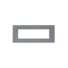 PLAQUE SMART EASY 44 RECTANGULAIRE GRIS MAT 7 MODULES|sfh|850792993360|