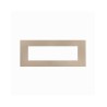 PLAQUE SMART EASY 44 RECTANGULAIRE DORÉ MAT 7 MODULES|sfh|0ae009a1940f|
